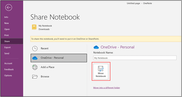 onenote for mac 2016 save notebook local
